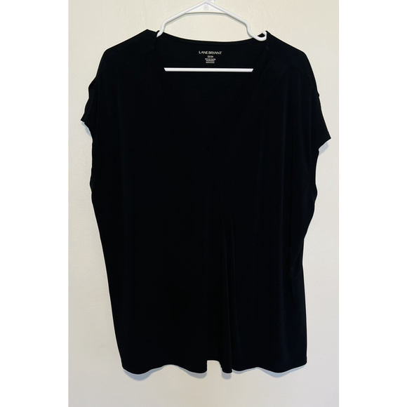 Lane Bryant Blouse Women’s 22/24 2X 3X Black Blue ~Lot of 2~ Career Casual Tops - Picture 6 of 12